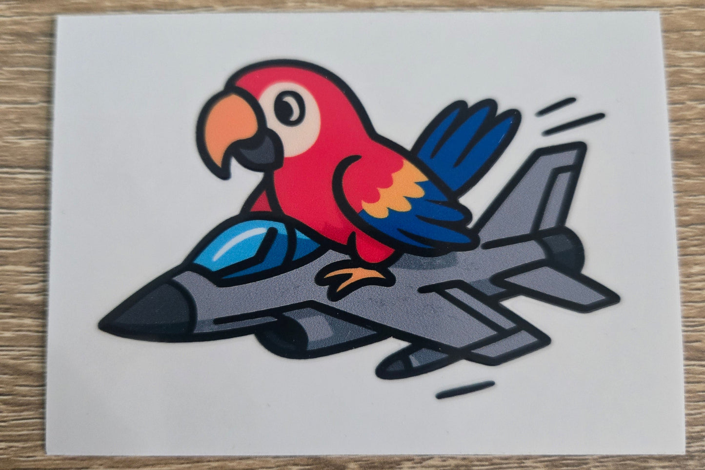 Macaw Fighter Pilot