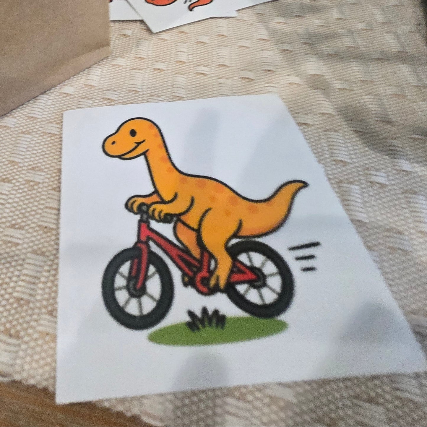 Mtn. Biking Brachiosaurus