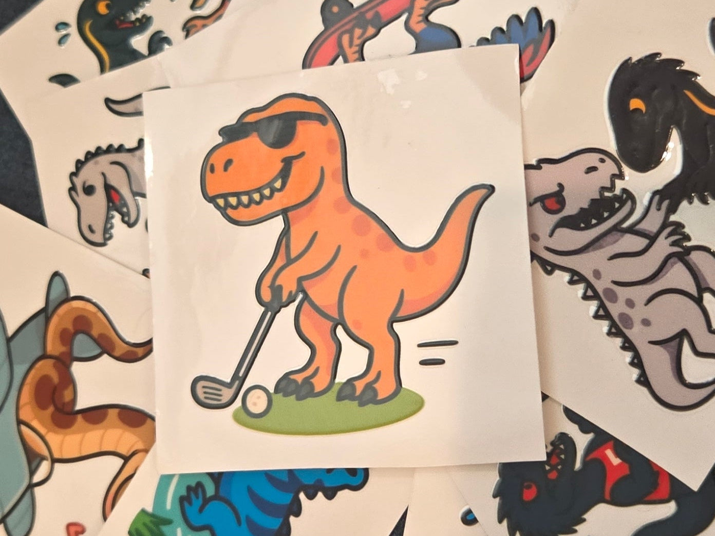 T-Rex Golfing